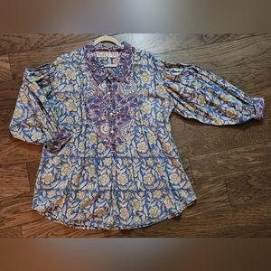 Magnolia Pearl Oversized Shirt / Dress One Size Fits Most  Perfect Condition